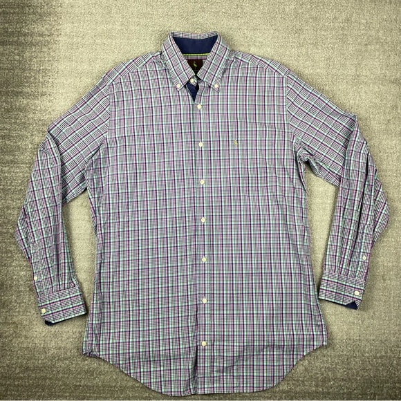 Tailorbyrd Plaid Long Sleeve Shirt - Picture 2 of 12
